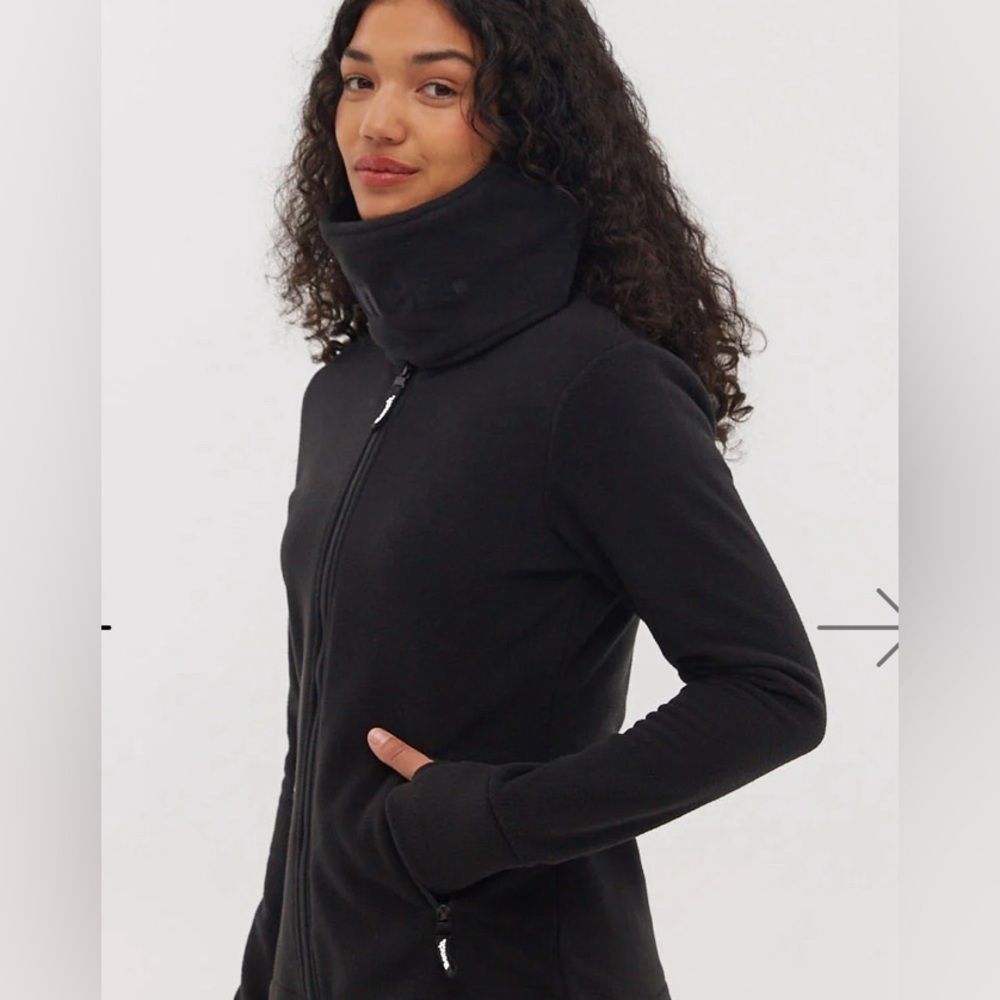 Bench Funnel Microfleece Zip-Up Wrap Neck jacket - Picture 3 of 15